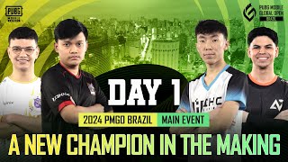 EN 2024 PMGO Brazil Main Event  Day 1  PUBG MOBILE Global Open Brazil [upl. by Janis792]