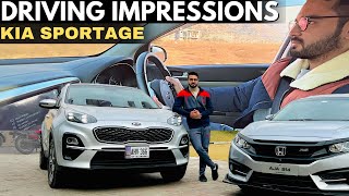 KIA SPORTAGE AWD  POV DRIVING IMPRESSIONS kiasportage povdrive goldrateinpakistantoday carfreak [upl. by Naik]