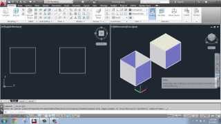 AutoCAD  3D Modeling Basics 5  Extruding Solid vs Surface  Brooke Godfrey [upl. by Weixel]