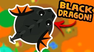 NEW MASSIVE BLACK DRAGON AND LAVA WORLD IN MOPEIO  Lets Play Mopeio gameplay [upl. by Eidorb606]