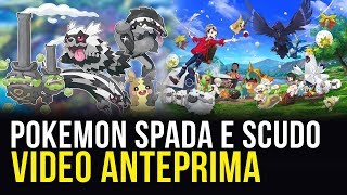 Pokemon Spada e Scudo per Switch tutte le novità del gameplay [upl. by Lacee]