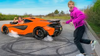 CAUGHT WORLDS STRONGEST MOM STEALING my MCLAREN SUPERCAR [upl. by Kumler]