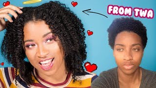 GET OUT OF THE TWA PHASELets Chat About These Natural Hair Growth Tips 🧐 [upl. by Frederik]