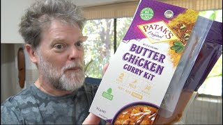 Pataks Butter Chicken Curry Kit  Cook and Review [upl. by Llerrut]