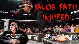 Gangrel on Jacob Fatus Injury at Summerslam [upl. by Eecram]