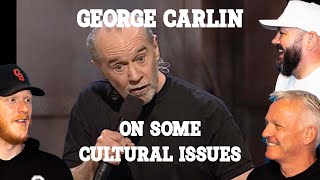 George Carlin On Some Cultural Issues REACTION  OFFICE BLOKES REACT [upl. by Oreves]