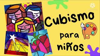 CUBISMO  ARTES  PREESCOLAR [upl. by Wandis5]