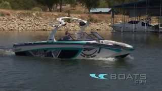 2012 Tige RZR Tow Boat Review  Performance Test [upl. by Ahtela565]