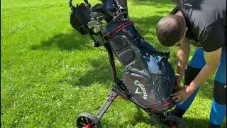 Features amp Review Bagboy Nitron Golf Push Cart [upl. by Rudin617]