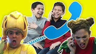 فوزي موزي وتوتي – مقلب التلفون – Phone call prank [upl. by Cate]