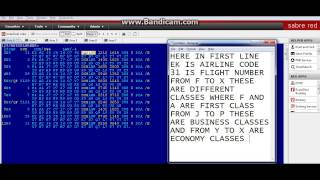 SABRE TRAINING COMPLETE SABRE BASIC TRAINING PART 1 [upl. by Etnasa]