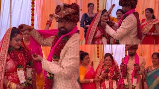 MaddyEats WEDS Shiva Rathod MARRIAGE PART 1 â¤ï¸â™¾ï¸ [upl. by Acinimod]