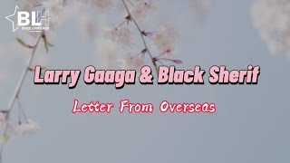 Larry Gaaga ft Black Sherif  Letter from overseas My Lyrics 2022 I am not asking for too much oh [upl. by Clevey]