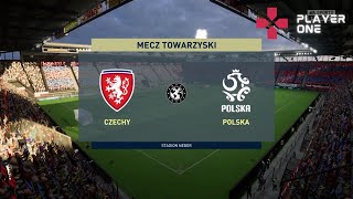 Czechy  Polska eliminacje UEFA EURO 2024 Grupa E  24032023 symulacja FIFA 23 by player1pl [upl. by Edahs]