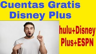 👉Disney Plus Cuentas Gratis 2021👀 [upl. by Admana]