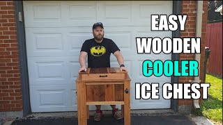 Easy Patio Cooler Ice Chest [upl. by Ahsiugal]