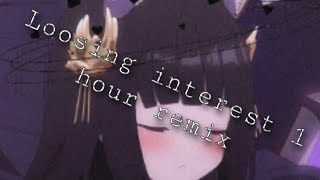 Losing interest  1 hour Rap Remix [upl. by Valera127]