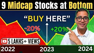 Huge Correction in 9 mid cap stocks  Best Stocks for 2024  Rahul Jainrahuljainfinance rahuljain [upl. by Shirl]