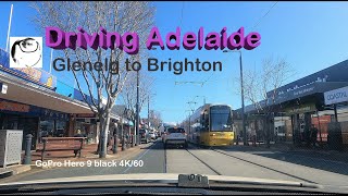 Driving Adelaide Glenelg to Brighton GoPro Hero 9 South Australia [upl. by Aizek187]