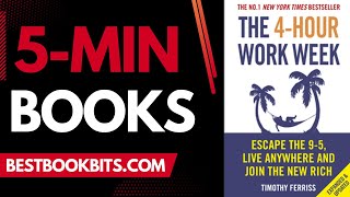 The 4Hour Workweek  Tim Ferriss  5 Minute Books [upl. by Raphaela]