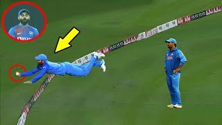 Top 10 Impossible Catches In Cricket History Ever [upl. by Oiled]