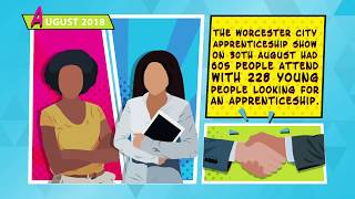 Apprenticeships in Worcestershire  2018 Reflection [upl. by Nidraj]