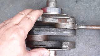 My 1967 KMZ K750M Crankshaft thats in need of repair [upl. by Cato825]