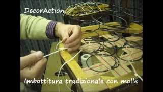 decoractionlabo  Imbottitura tradizionale con molle [upl. by Celka]