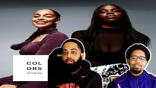 ENNY ft Jorja Smith  Peng Black Girls Remix  COLORS SHOW  REACTION [upl. by Ahseinad]