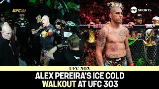 AURA Alex Pereira with the COLDEST walkout at UFC303 🥶  Alex Pereira vs Jiří Procházka 🔥 [upl. by Goeger709]