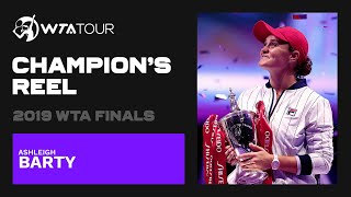 Ashleigh Bartys HISTORIC 2019 WTA Finals title run 🏆 [upl. by Ylelhsa]