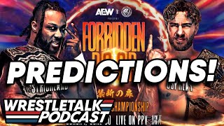 AEW x NJPW Forbidden Door 2024 Predictions [upl. by Kenaz646]