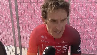 GERAINT THOMAS  INTERVIEW  STAGE 14  GIRO D ITALY 2024 [upl. by Curnin446]