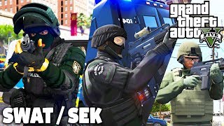 GTA 5 LSPDFR  Best of SEK  SWAT 2018  Deutsch  Polizei Mod  Grand Theft Auto V [upl. by Lek]