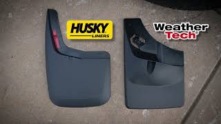 MUD FLAPS  Husky vs Weathertech [upl. by Cort61]