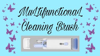 MuLtifunctionaL Cleaning Brush unboxing lateupload [upl. by Nylaret]