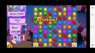 Candy Crush Dreamworld Odus Fall down the colors in Level failed [upl. by Nyrol]