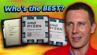 Whats the BEST Gaming CPU  Ryzen 7 7800X3D vs Ryzen 9 7950X3D Vs i914900K [upl. by Harriette]