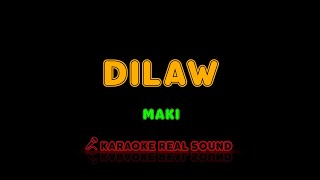 Maki  Dilaw Karaoke Real Sould [upl. by Nageem302]