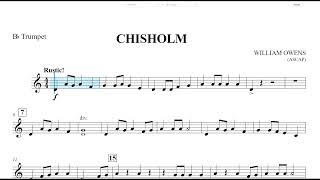 Chisholm William Owens Bb Trumpet Play Along [upl. by Naugal]