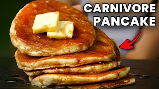 EASIEST Carnivore Pancakes EVER Dairy Free [upl. by Rramed]