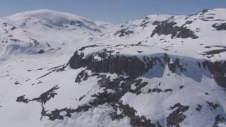 Haukeli Edland Røldal Haukeliseter  Flying Over Norway [upl. by Ludba]