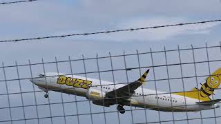 BUZZ Boeing 737800 SPRZA to BRS to Krakow Poland [upl. by Artenak]