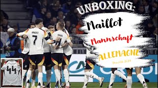 UNBOXING Maillot Domicile Equipe dAllemagne 2024  Flocage 44 [upl. by Laetitia]