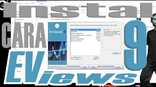 Cara Install Eviews 9 64 bit [upl. by Retsel472]