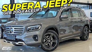 NOVO MERCEDES BENZ GLB 200 2024 VALE A PENA TENDO JEEP COMMANDER R100 MIL BARATO E POTENTE [upl. by Luedtke]