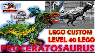 LEGO CUSTOM PROCERATOSAURUS JURASSIC WORLD THE GAME Процератозавр โพรเซราโตซอรัส [upl. by Holmes]