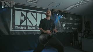 ESP Guitars EDWARDS EEC1H Julian Custom Demonstration [upl. by Sathrum19]