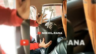 CAR KA DOOR LOCK HONE PAR KYA KARE  BREAKING GLASS OF CAR BY HEADREST [upl. by Jos]