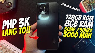 PINAKA MALAKAS Na ₱3K PHONE Ngayong 2023  MURA PERO SAGAD [upl. by Ardnuassak]